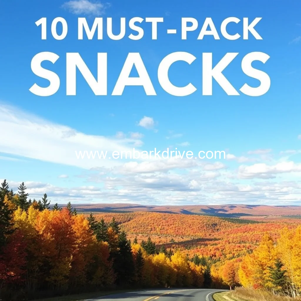You are currently viewing 10 must-pack snacks for fall color road tripping across minnesota