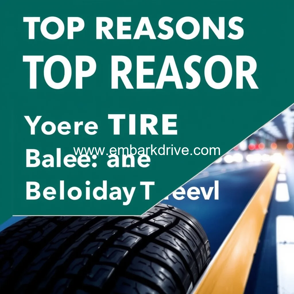 Read more about the article Top Reasons to Check Your Tires  Brakes  and Alignment Before Holiday Travel