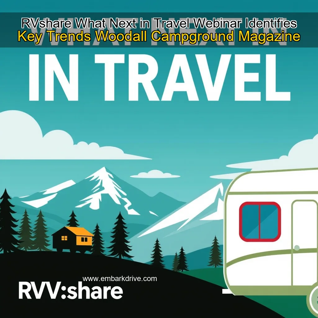 You are currently viewing RVshare What Next in Travel Webinar Identifies Key Trends  Woodall Campground Magazine