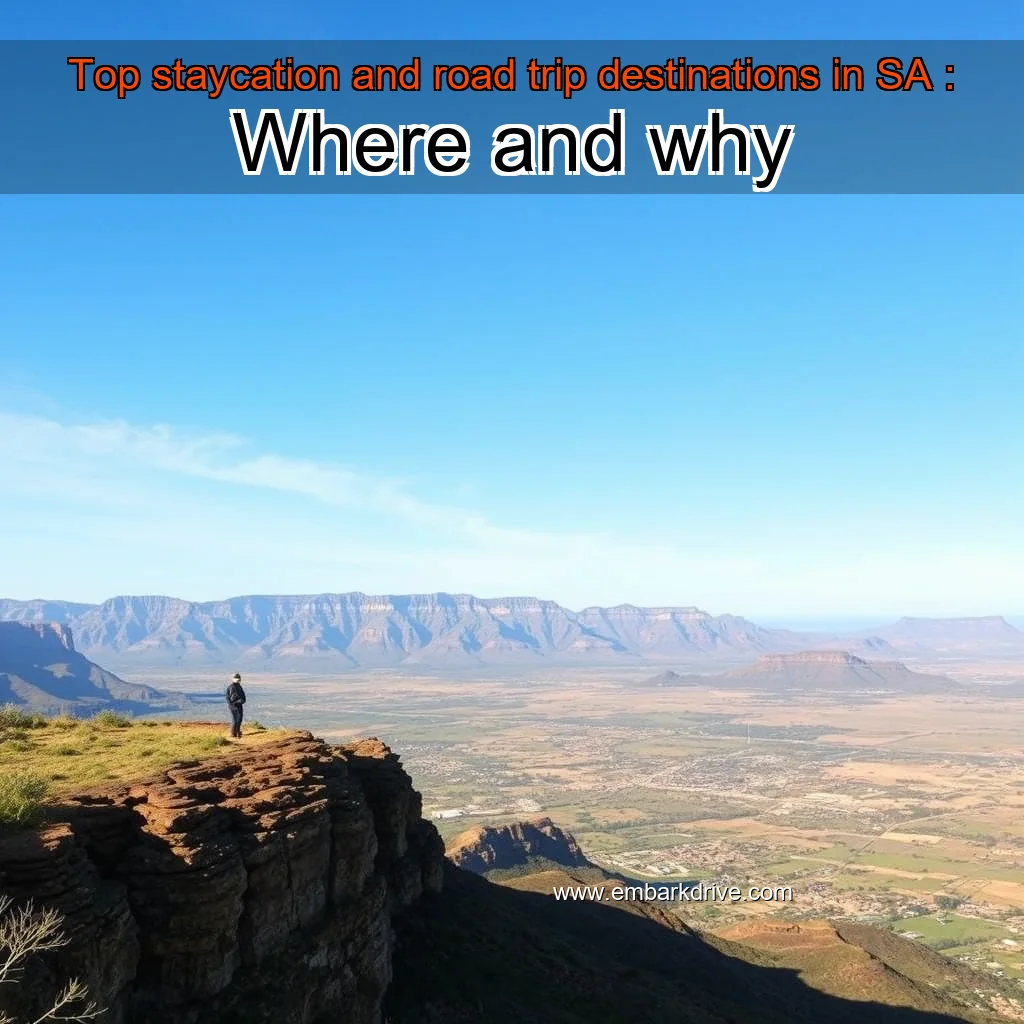 You are currently viewing Top staycation and road trip destinations in SA : Where and why