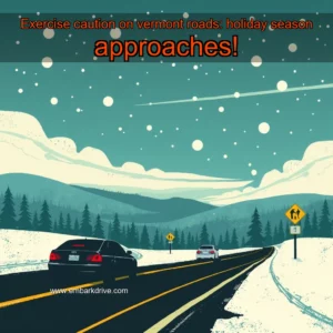 Read more about the article Exercise caution on vermont roads: holiday season approaches!
