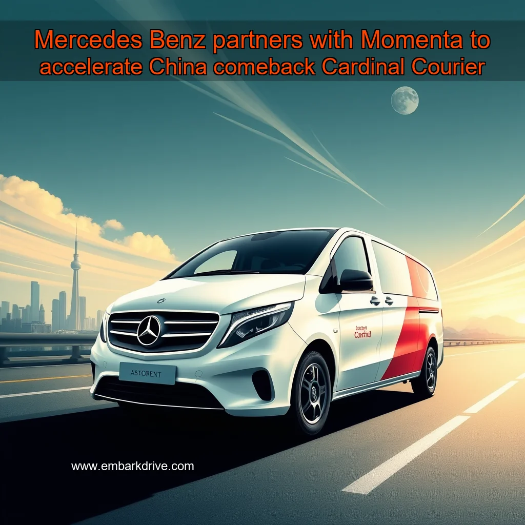 You are currently viewing Mercedes  Benz partners with Momenta to accelerate China comeback  Cardinal Courier