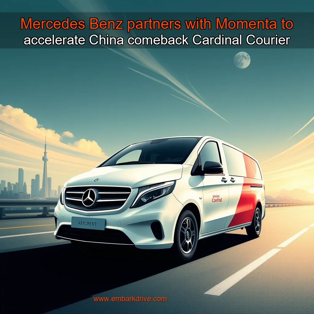 Read more about the article Mercedes  Benz partners with Momenta to accelerate China comeback  Cardinal Courier