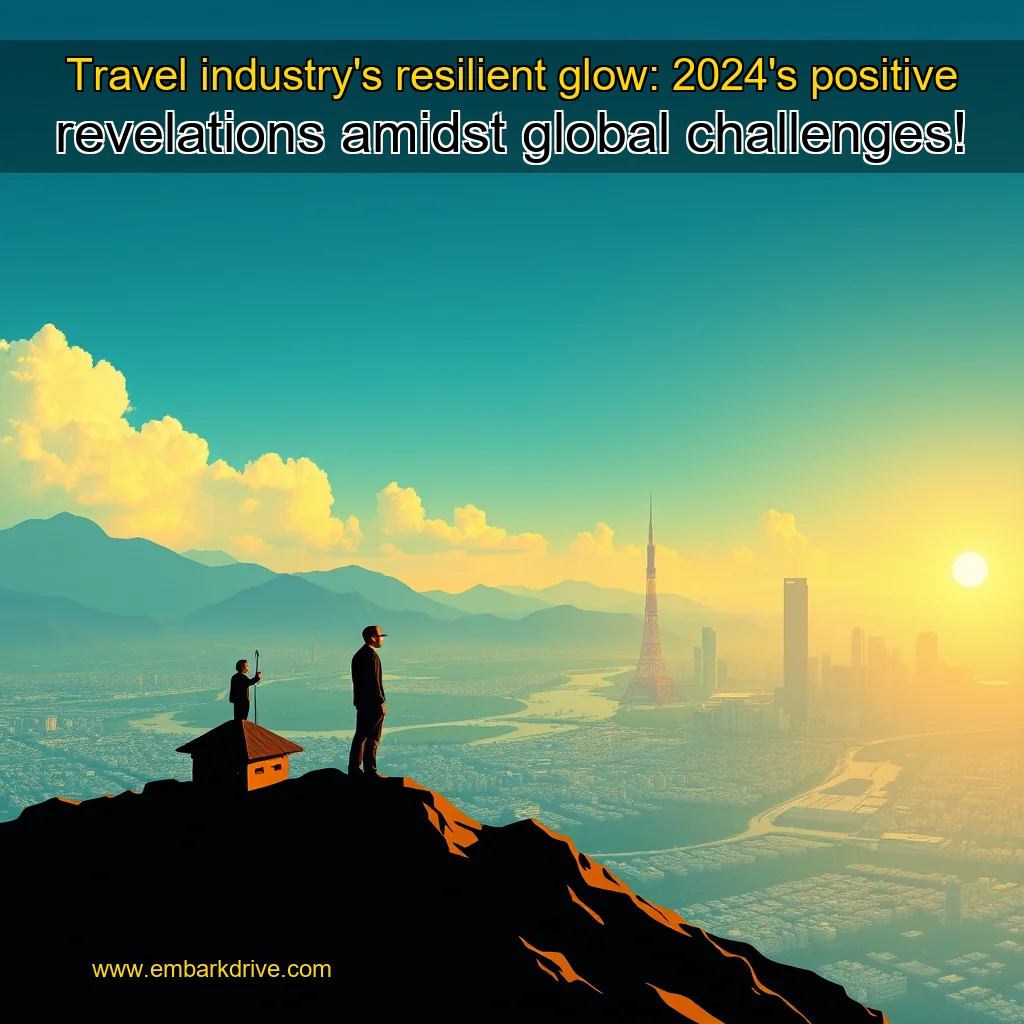 You are currently viewing Travel industry’s resilient glow: 2024’s positive revelations amidst global challenges!