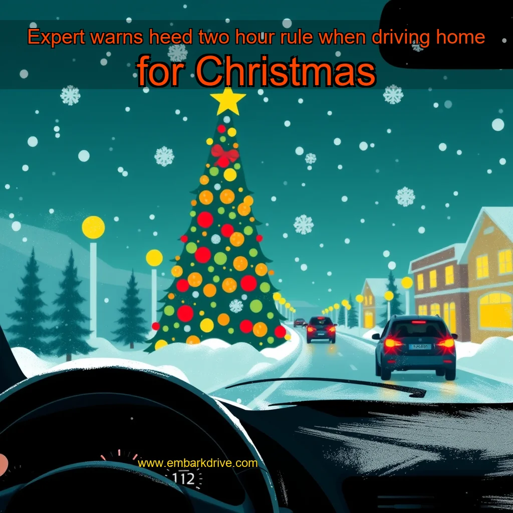 You are currently viewing Expert warns heed two hour rule when driving home for Christmas