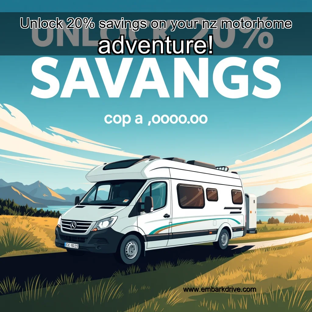 You are currently viewing Unlock 20% savings on your nz motorhome adventure!