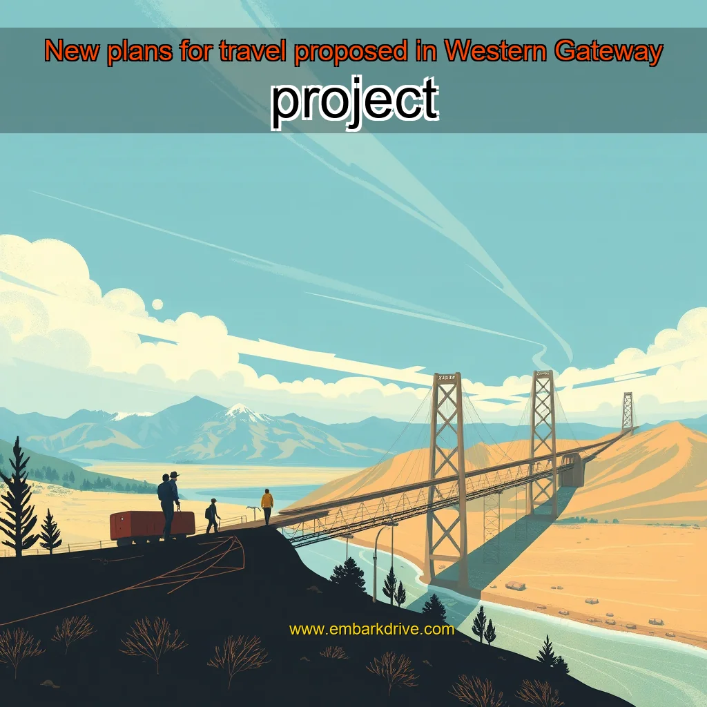 You are currently viewing New plans for travel proposed in Western Gateway project
