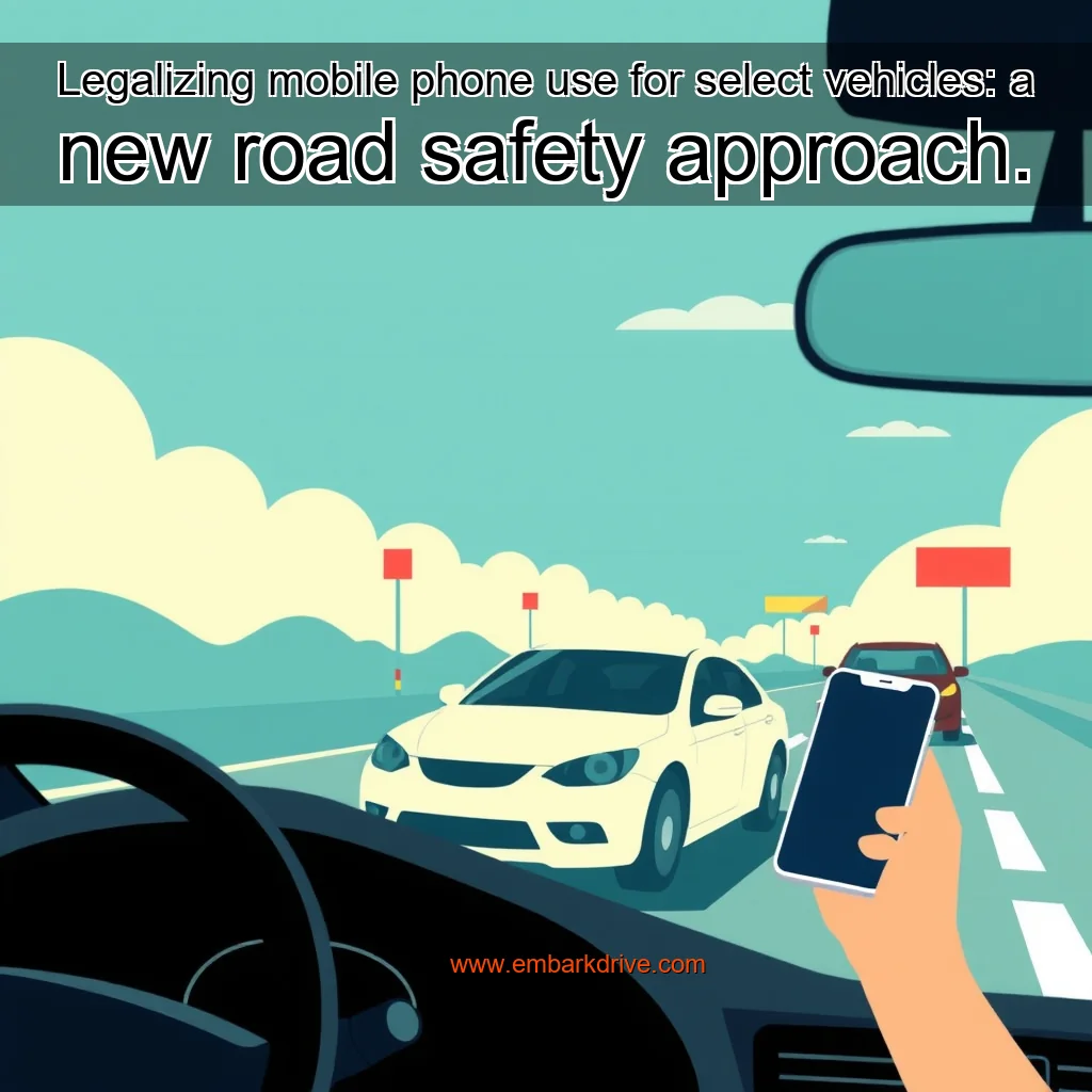 Read more about the article Legalizing mobile phone use for select vehicles: a new road safety approach.