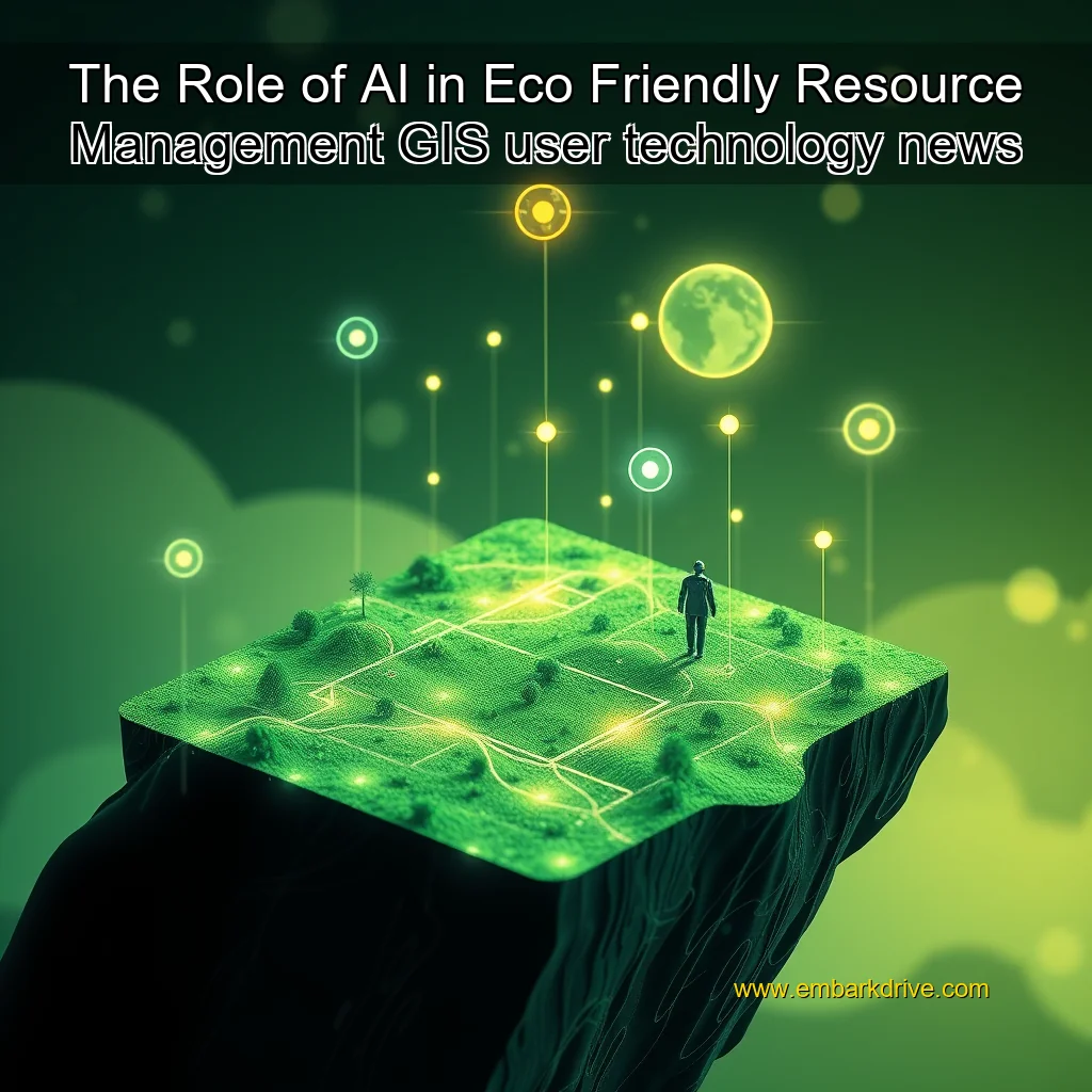 Read more about the article The Role of AI in Eco  Friendly Resource Management  GIS user technology news