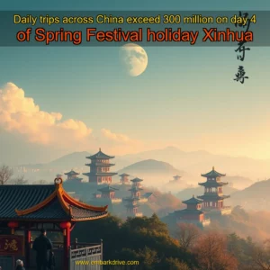 Read more about the article Daily trips across China exceed 300 million on day 4 of Spring Festival holiday  Xinhua