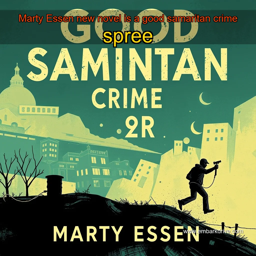 You are currently viewing Marty Essen new novel is a good samaritan crime spree