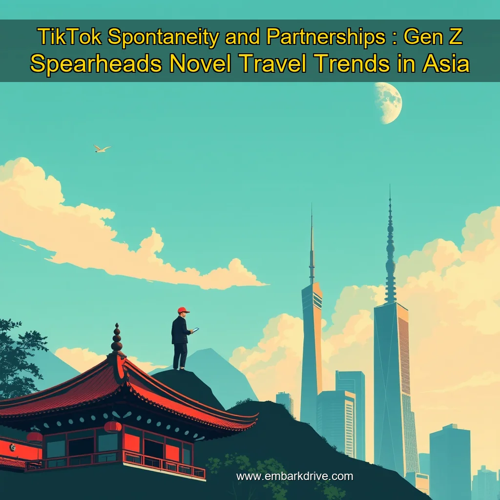 You are currently viewing TikTok  Spontaneity  and Partnerships : Gen Z Spearheads Novel Travel Trends in Asia