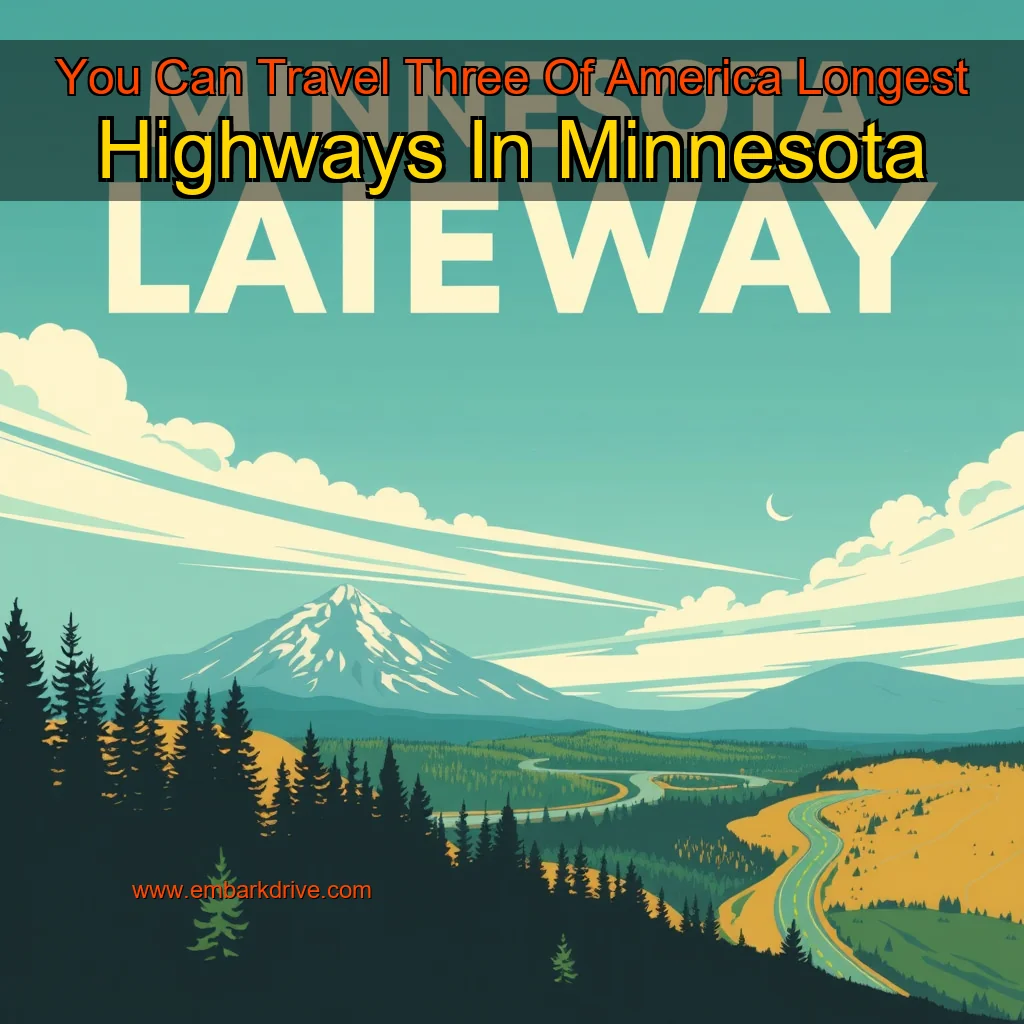 You are currently viewing You Can Travel Three Of America Longest Highways In Minnesota