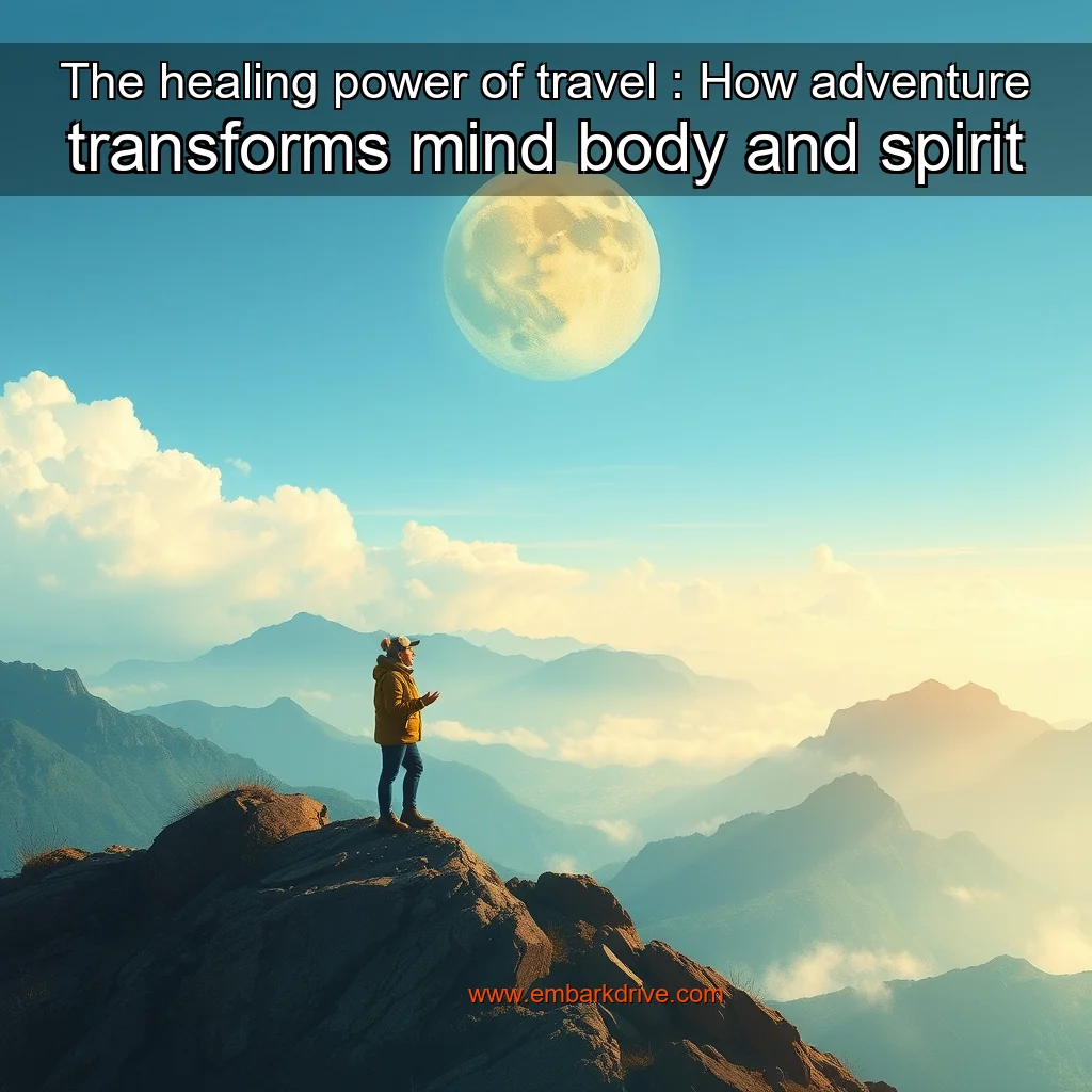Read more about the article The healing power of travel : How adventure transforms mind  body  and spirit