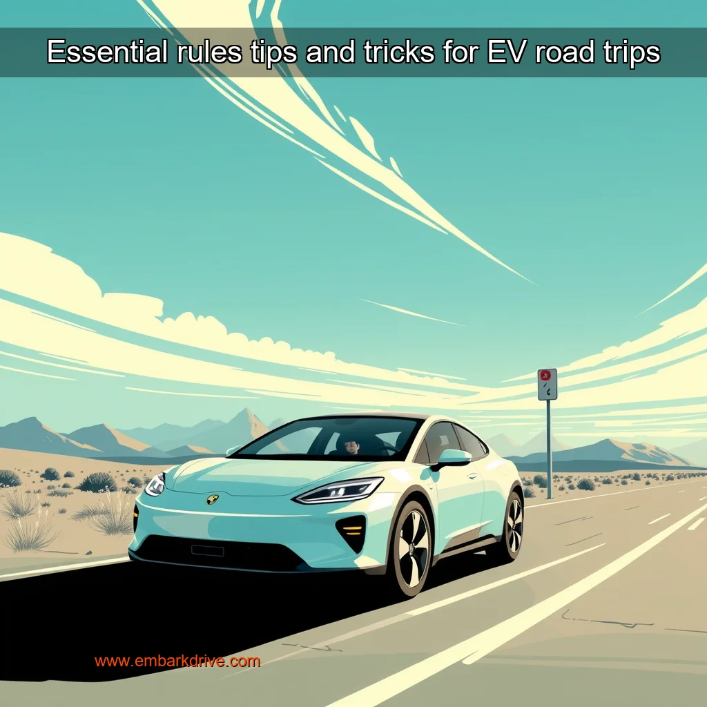 You are currently viewing Essential rules  tips and tricks for EV road trips