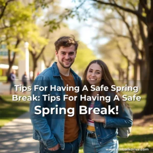 Read more about the article Tips For Having A Safe Spring Break: Tips For Having A Safe Spring Break!