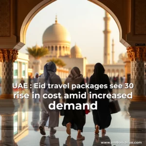 Read more about the article UAE : Eid travel packages see 30  rise in cost amid increased demand