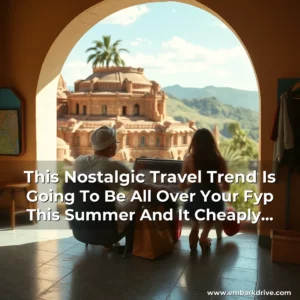Read more about the article This Nostalgic Travel Trend Is Going To Be All Over Your Fyp This Summer And It Cheaply Feels Like A Trip Back In Time!