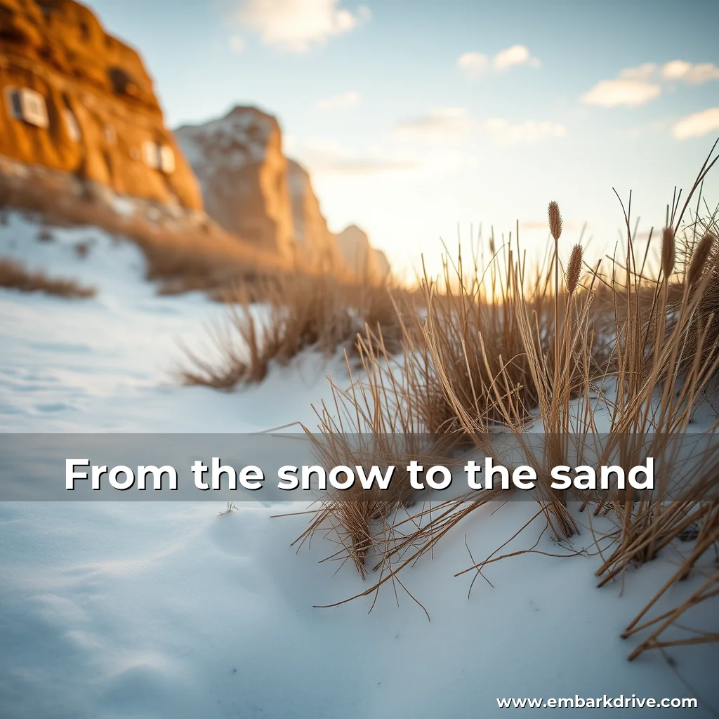 You are currently viewing From the snow to the sand