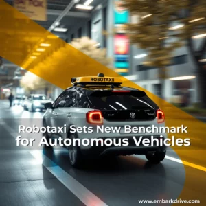 Read more about the article Robotaxi Sets New Benchmark for Autonomous Vehicles