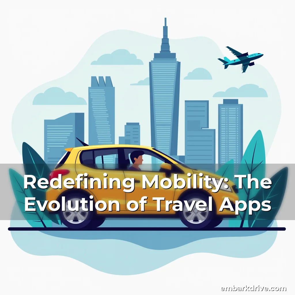 Read more about the article Redefining Mobility: The Evolution of Travel Apps