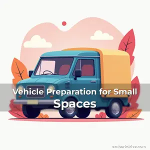 Artistic representation for Vehicle Preparation for Small Spaces
