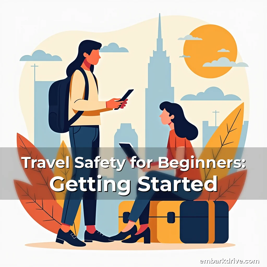 Artistic representation for Travel Safety for Beginners: Getting Started