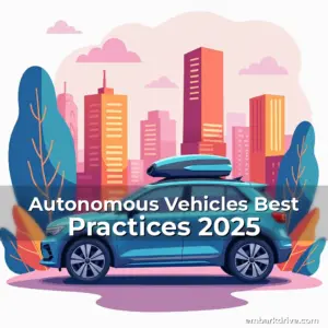 Artistic representation for Autonomous Vehicles Best Practices 2025