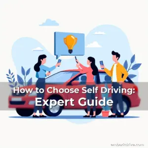 Artistic representation for How to Choose Self Driving: Expert Guide
