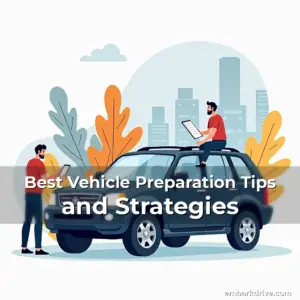 Artistic representation for Best Vehicle Preparation Tips and Strategies