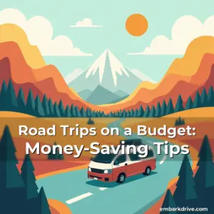 Artistic representation for Road Trips on a Budget: Money-Saving Tips