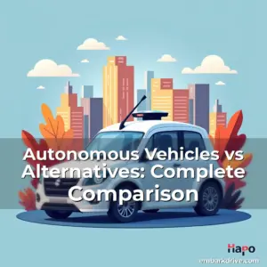Artistic representation for Autonomous Vehicles vs Alternatives: Complete Comparison