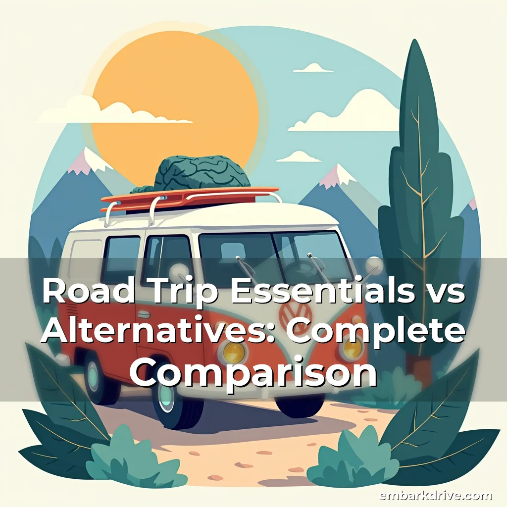 Artistic representation for Road Trip Essentials vs Alternatives: Complete Comparison