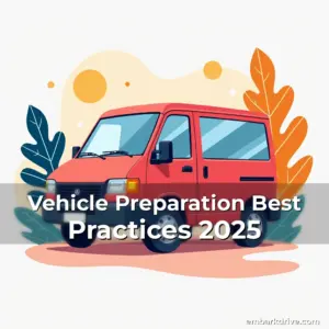 Artistic representation for Vehicle Preparation Best Practices 2025