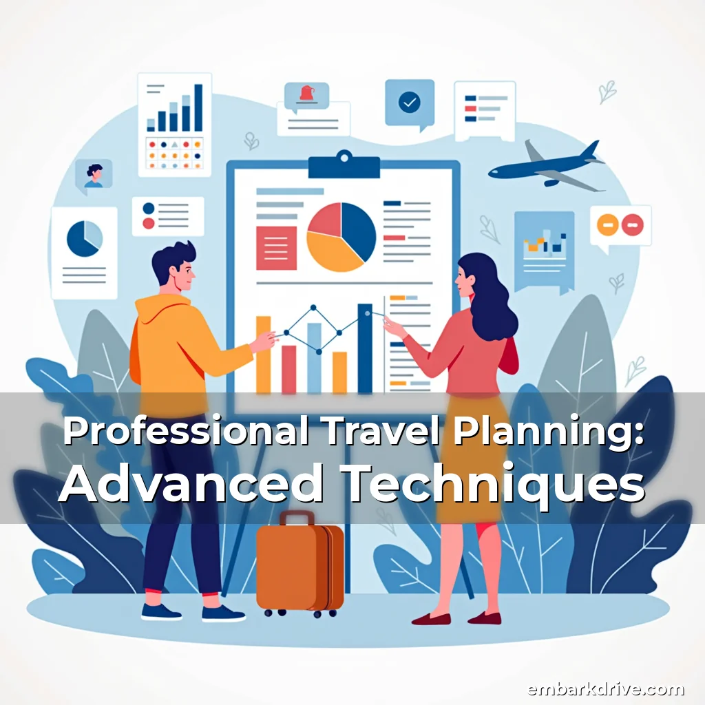 Artistic representation for Professional Travel Planning: Advanced Techniques