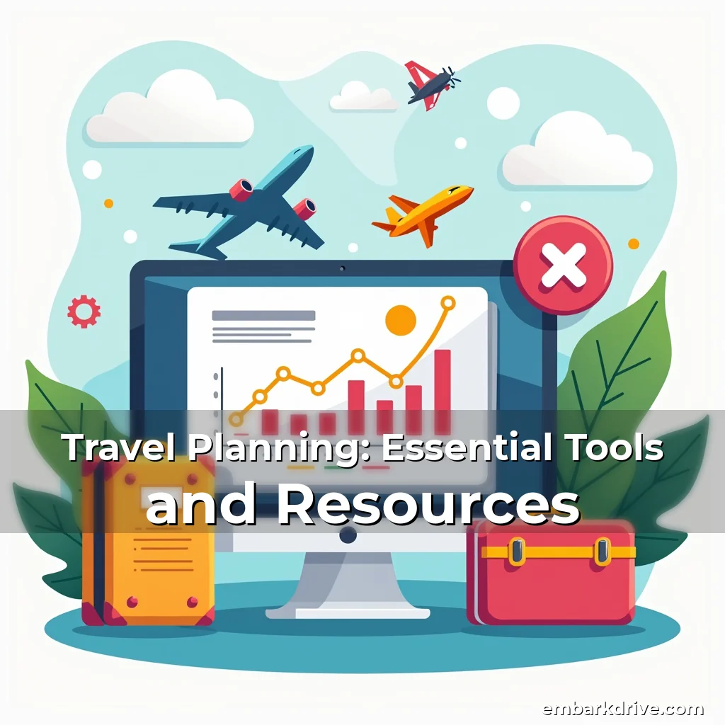 Artistic representation for Travel Planning: Essential Tools and Resources